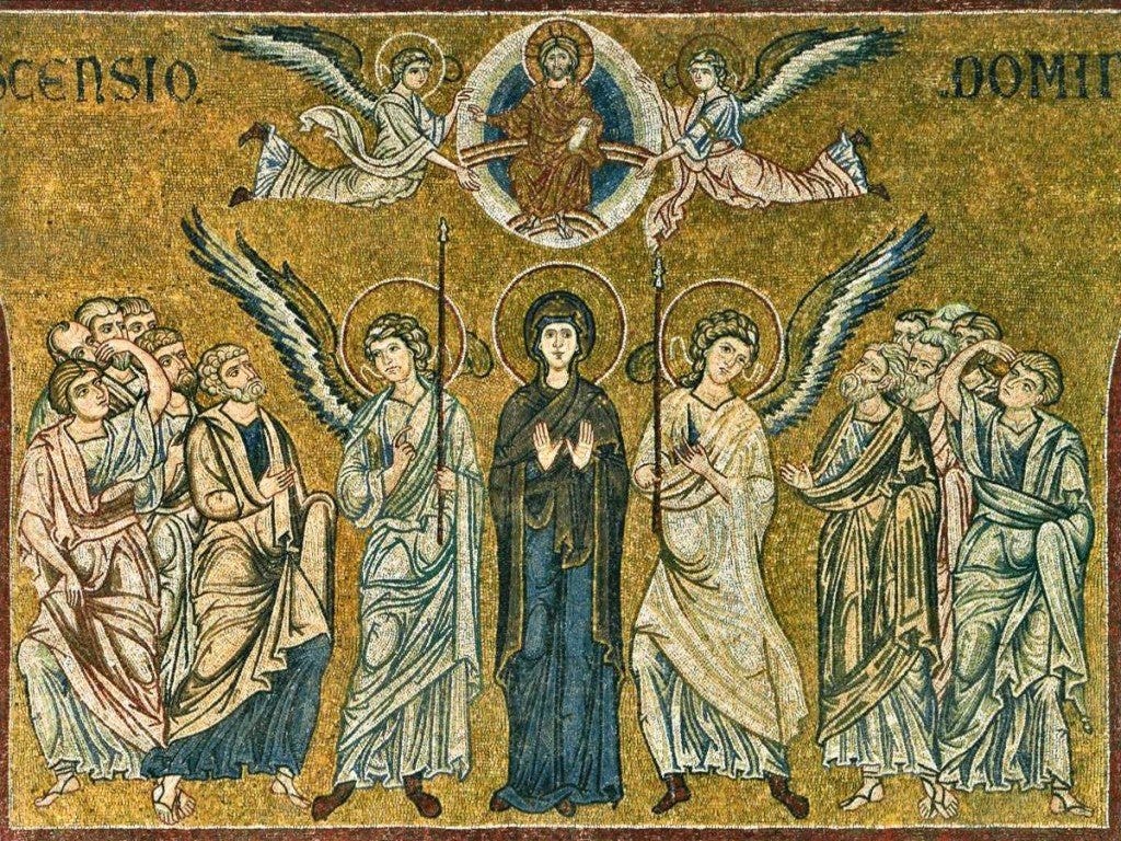 The Sublime Image of the Ascension from the Rabbula Gospels