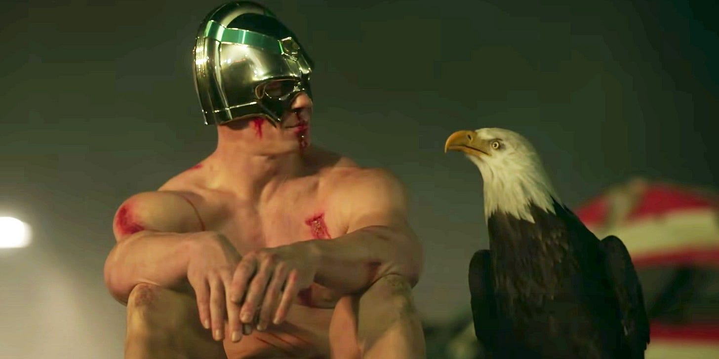 James Gunn Jokes Hilarious Eagle Video Meme Is A Peacemaker Leak