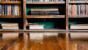 Cyan Bookshelf