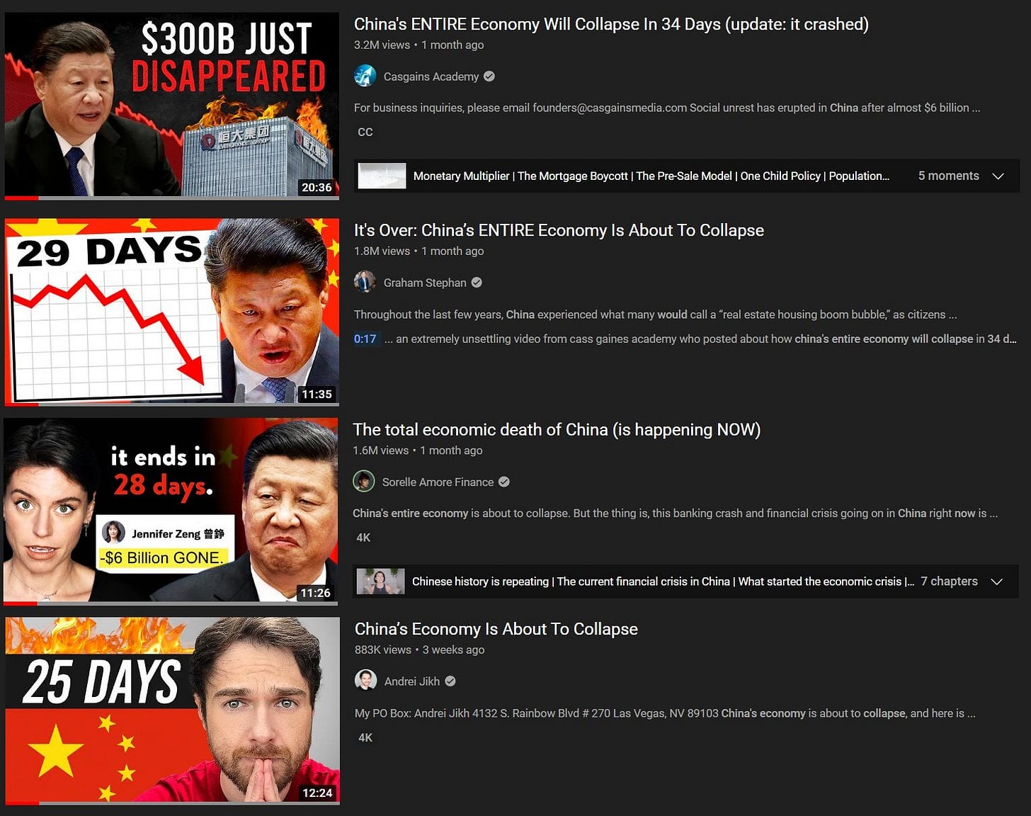 China's ENTIRE economy is about to collapse in 34/29/28/25 days :  r/agedlikemilk