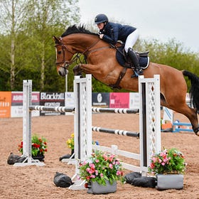 Impressive jumping at The Meadows