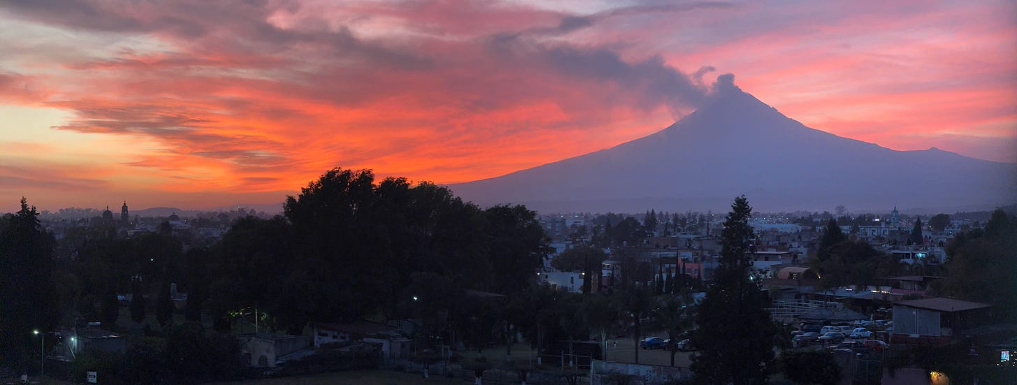 Cholula volcano Cholula volcano