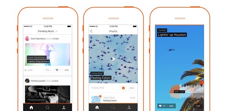 Soundcloud ios 3screen Soundcloud ios 3screen