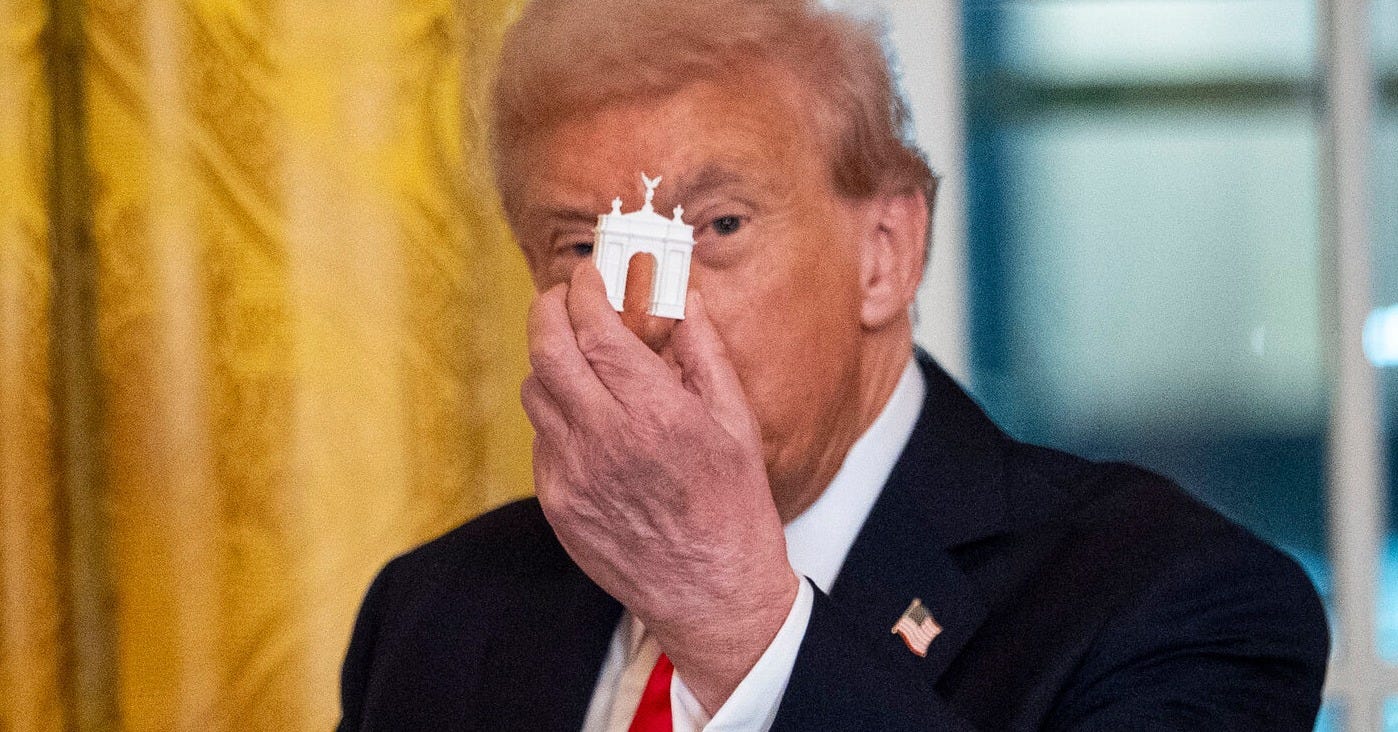 What to Know About Trump's Plan for a Triumphal Arch - The New York Times