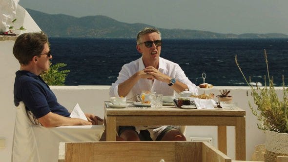Movie Review: Once more, into the breech — “The Trip to Greece” | Movie  Nation