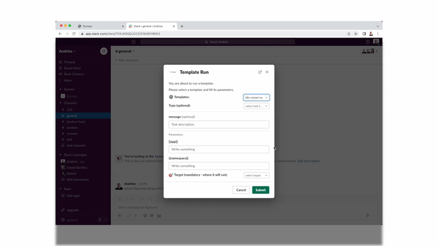 Runops quick demo