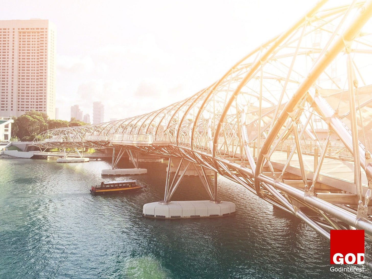 Bridge Crossing Modern Design