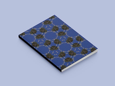 Thin Book Cover Patterns Concept