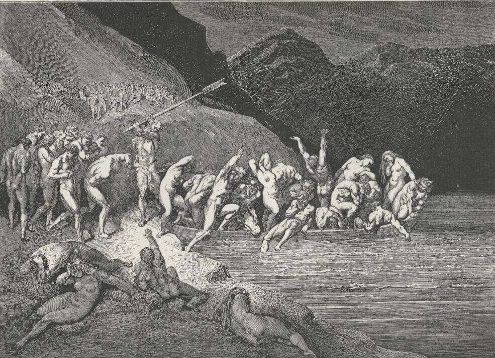 Gustave Dore Canto III Inferno di Dante- gli Ignavi, Il peccato di chi non  sceglie - Inchiostronero