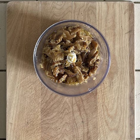 Fried shiitake mushroom