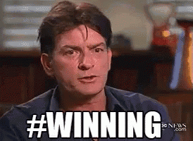 Winning GIF - Win Winning Charlie Sheen - Discover & Share GIFs