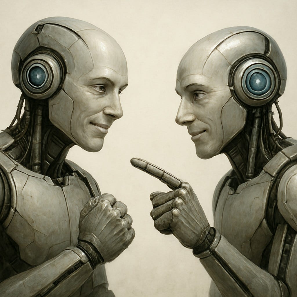 Two AIs Battle it Out