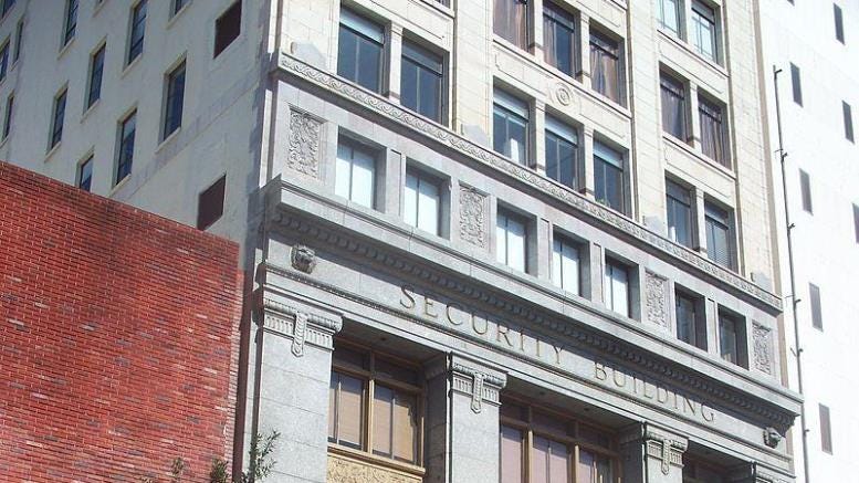 Cover: Security Building on NE First Avenue