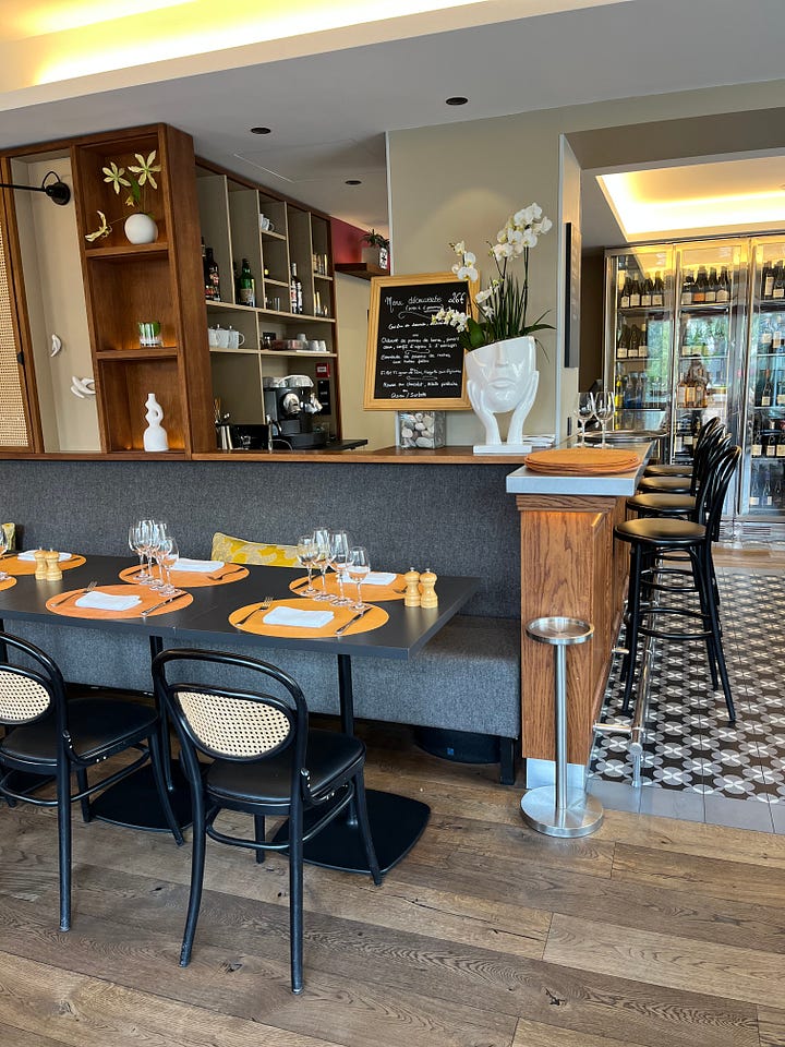 Lunchtime at La Table de La Réserve