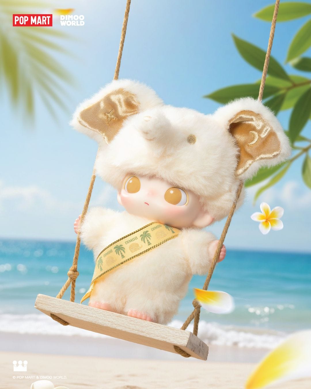 Two New Pop Mart Plush Key Rings Coming Soon (DIMOO + HIRONO)