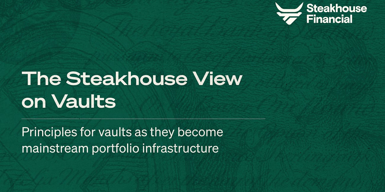 The Steakhouse View on Vaults 