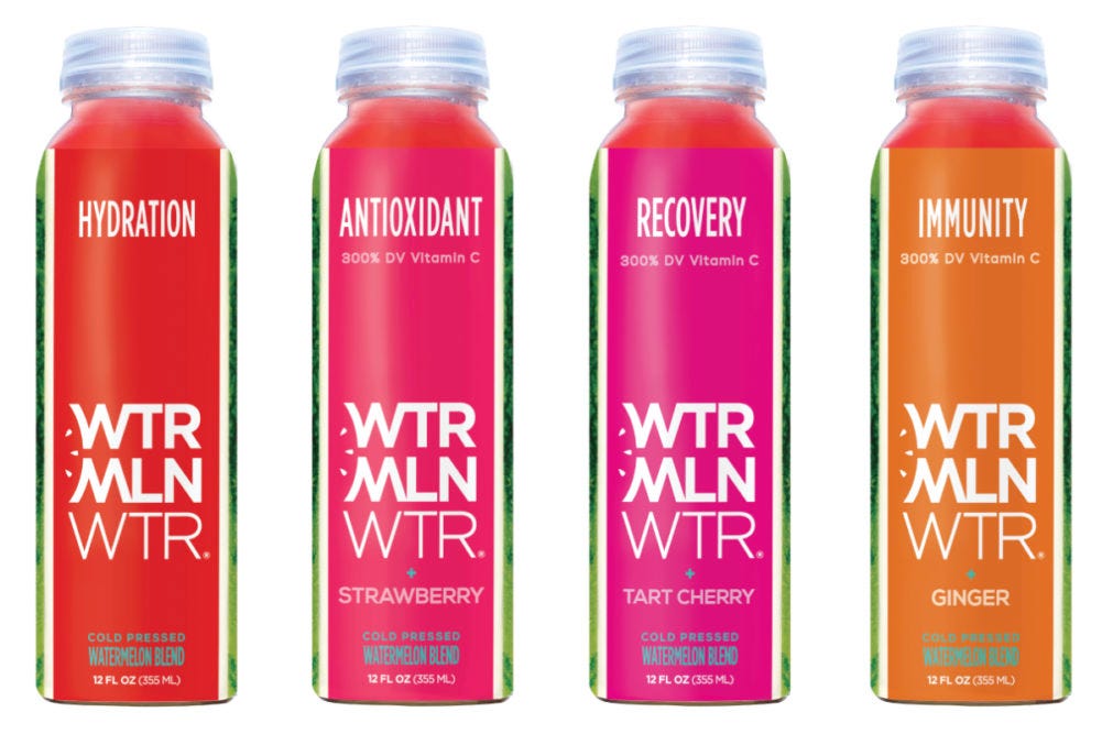 Wtrmln Wtr delivers functional benefits with new line | 2021-02-24 | Food  Business News