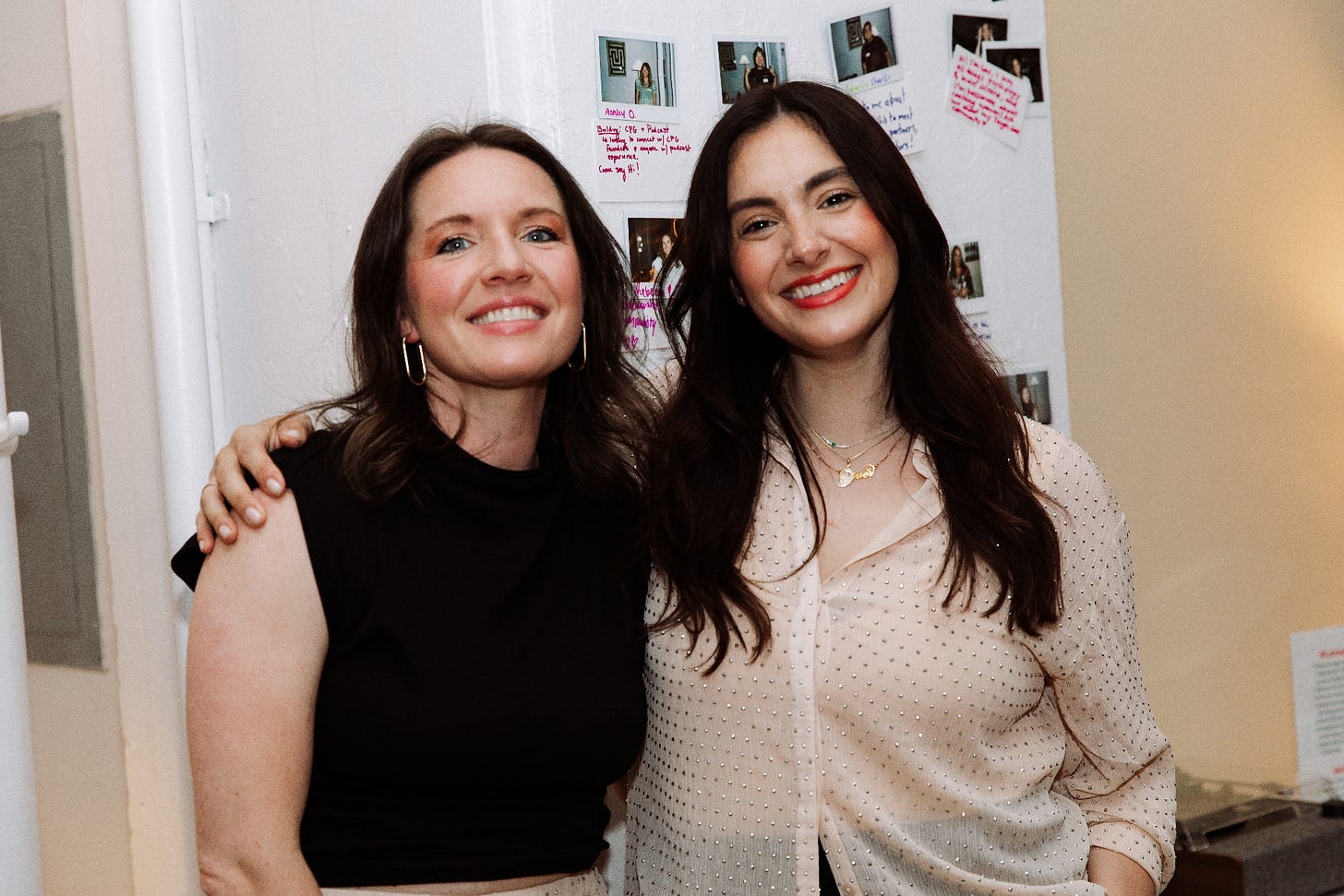 Fabrik co-founders Gwen Wiscount and Jaclyn Pascocello standing together Fabrik co-founders Gwen Wiscount and Jaclyn Pascocello standing together