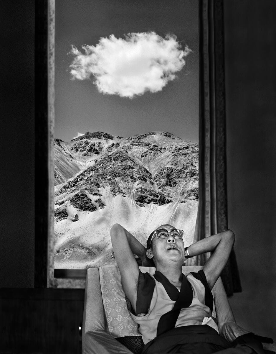 The Dalai Lama. Ladakh, India. 1976. © Raghu Rai / Magnum Photos
