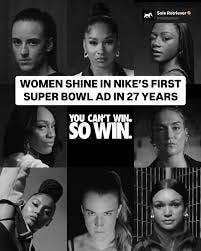 Nike aired its first Super Bowl ad ...