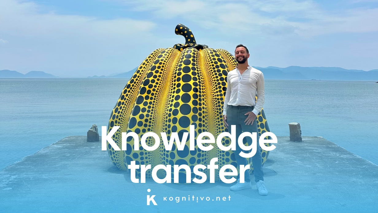 Image of an unexpected object in a calm setting representing the idea of knowledge transfer: applying knowledge in new situations. Image of an unexpected object in a calm setting representing the idea of knowledge transfer: applying knowledge in new situations.