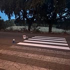 El dinero para pintar los pasos de cebra salió de la partida del alumbrado público
