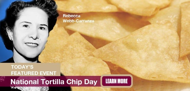 Rebecca Webb-Caranza, creator of the tortilla chip