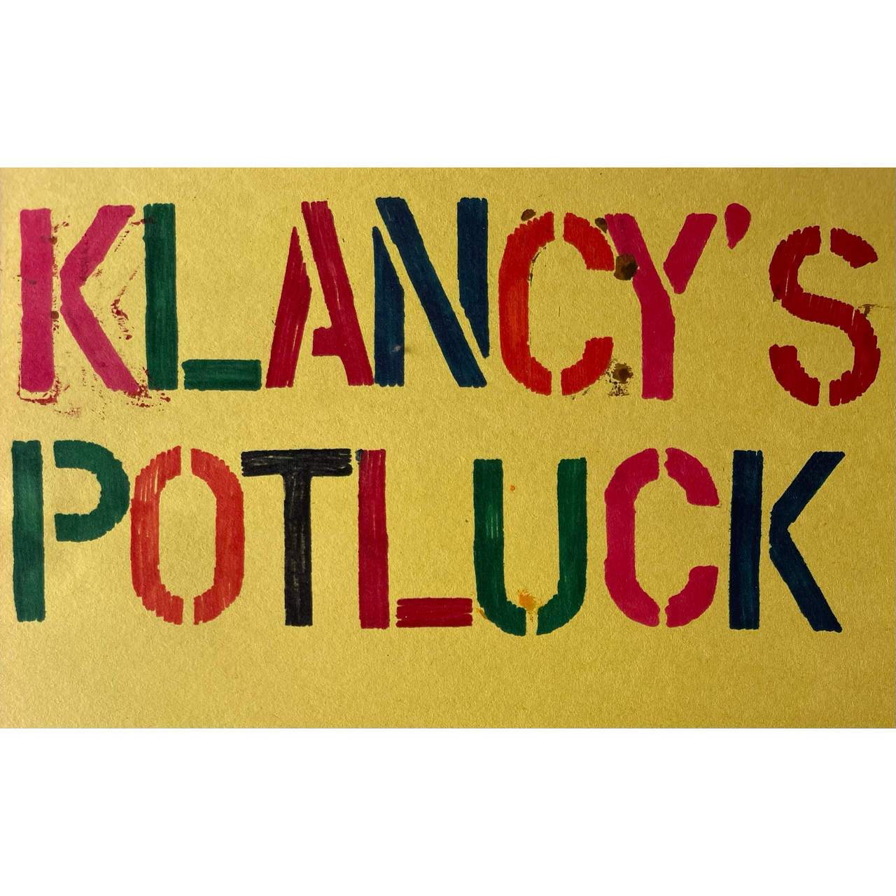 Klancy’s Potluck