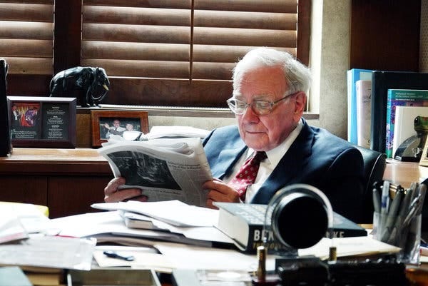 Becoming Warren Buffett' Goes Beyond a $74 Billion Fortune - The New York  Times