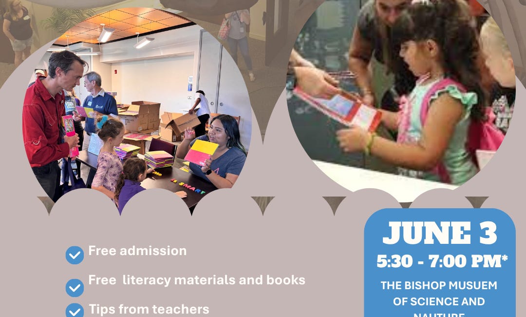 Soar in 4 Monthly Event Helps Families Build Early Literacy Skills