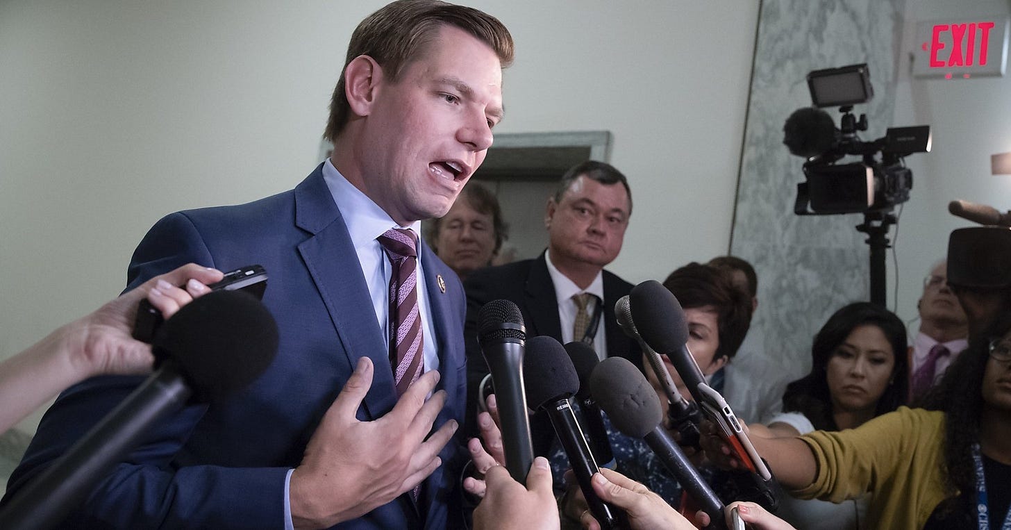 Eric Swalwell, still a relative newbie in Congress, looking to presidential  run