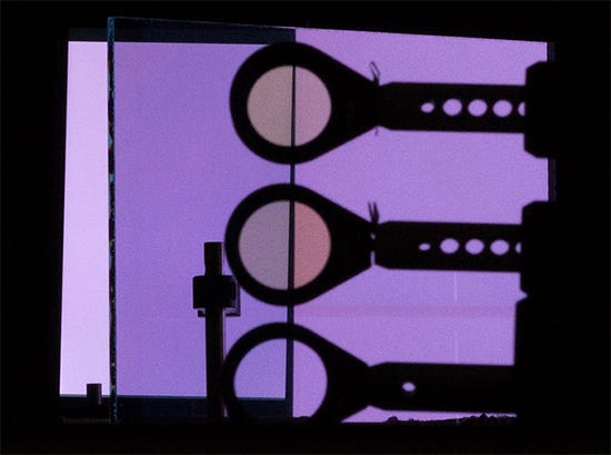 Image Showing Filters Used to Create Artificial Tetrachromacy