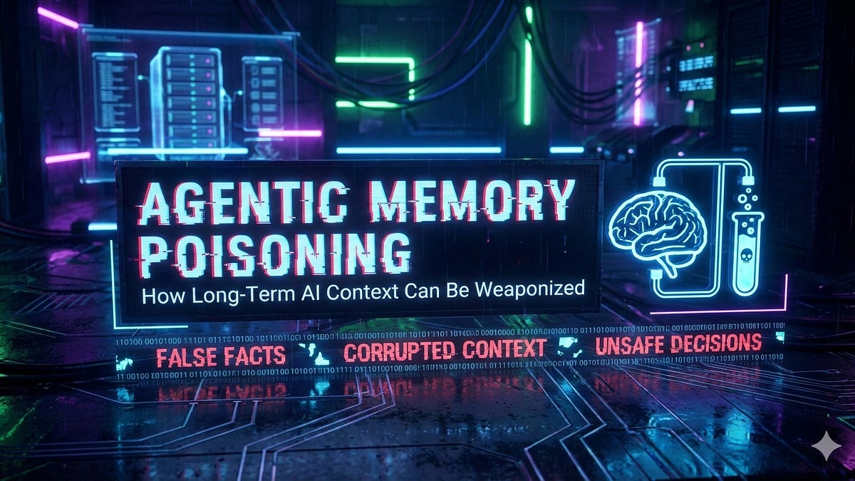 Agentic Memory Poisoning: How Long-Term AI Context Can Be Weaponized