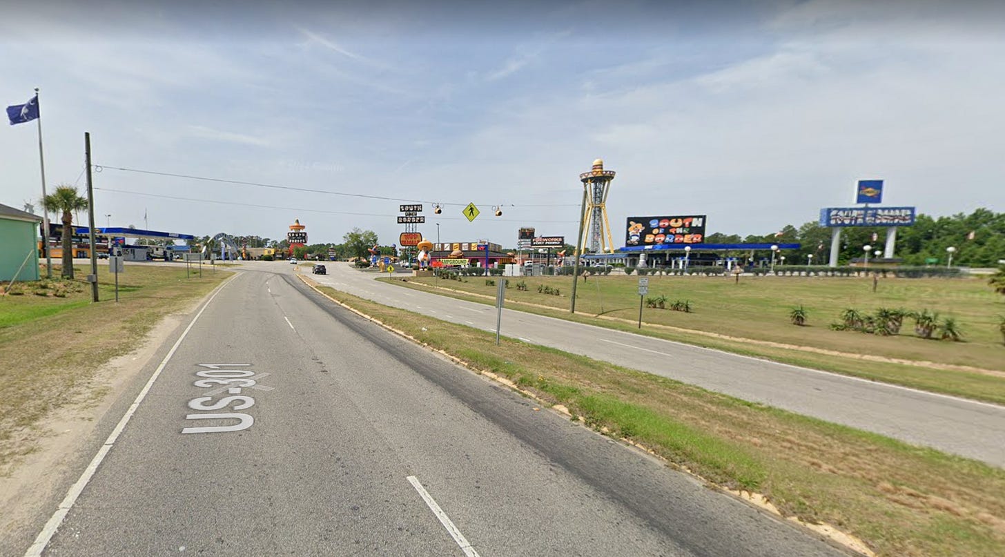 south of the border theme park