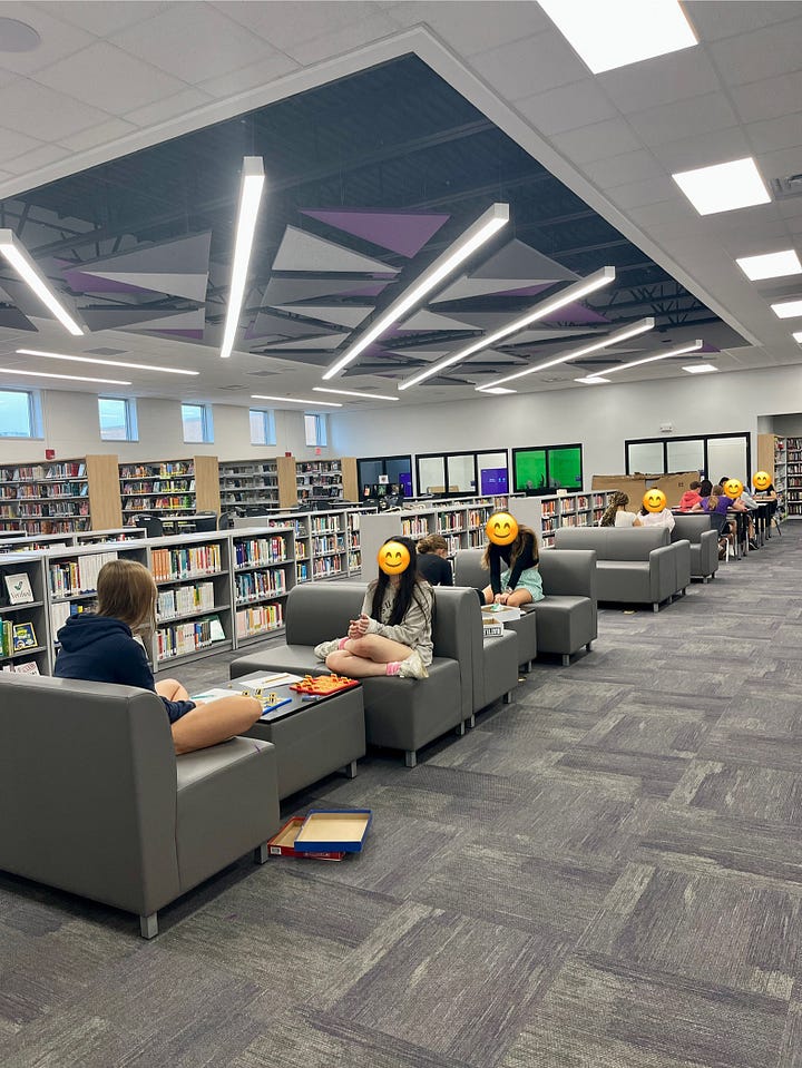 Images of new library.