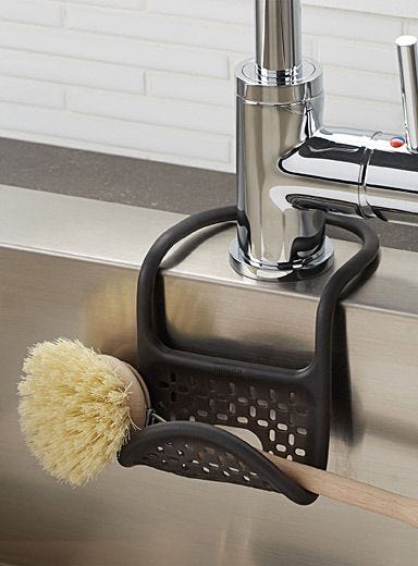 Flexible kitchen sink sponge holder | Sink sponge holder, Sponge holder,  Kitchen sponge holder