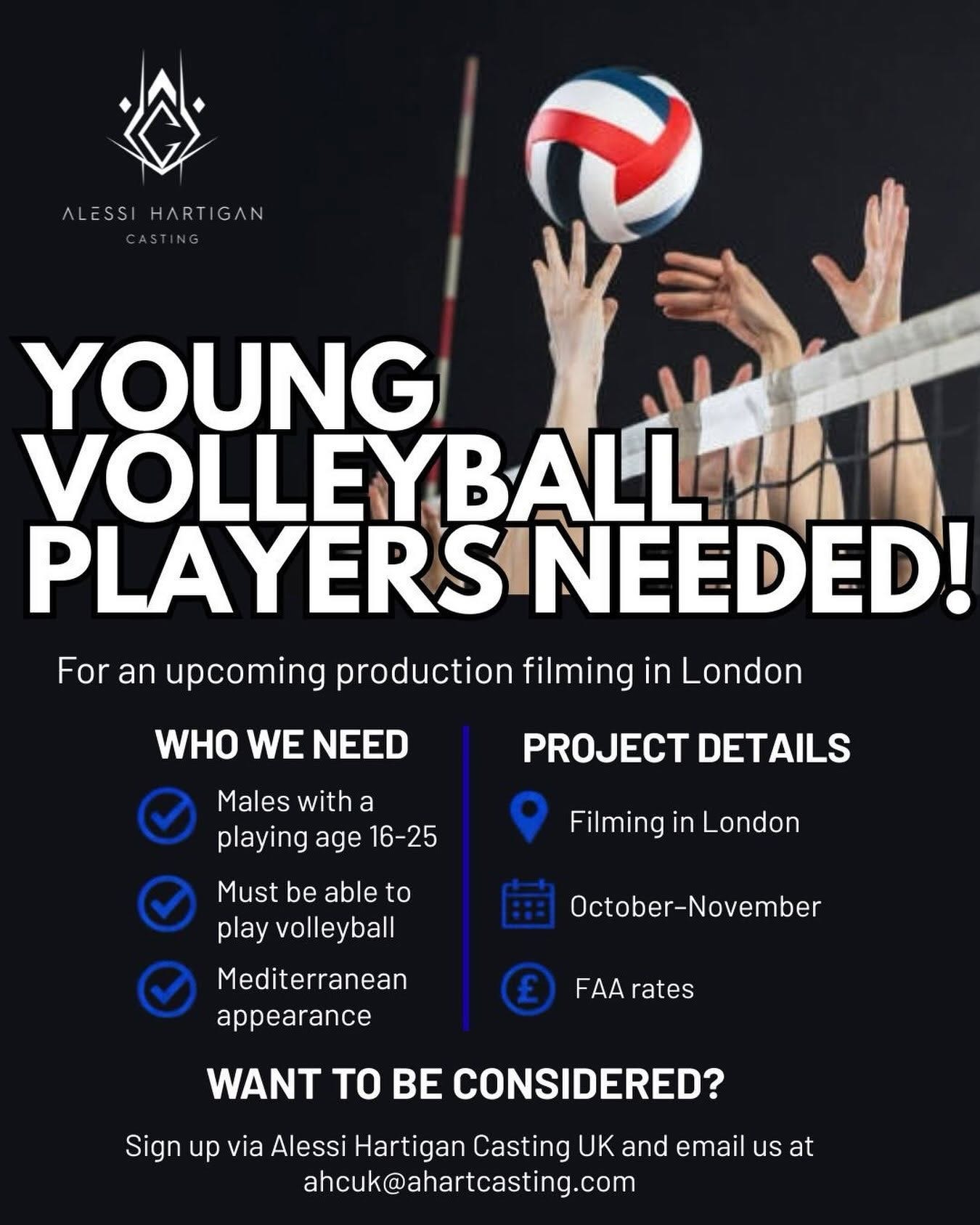 Young Volleyball Players Needed Young Volleyball Players Needed