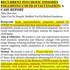 Recurrent Medication-Induced Psychosis reported in International Journal of Neuropsychopharmacology 2025: A Convincing Case Report among MANY INDEPENDENTLY REPORTED CASES