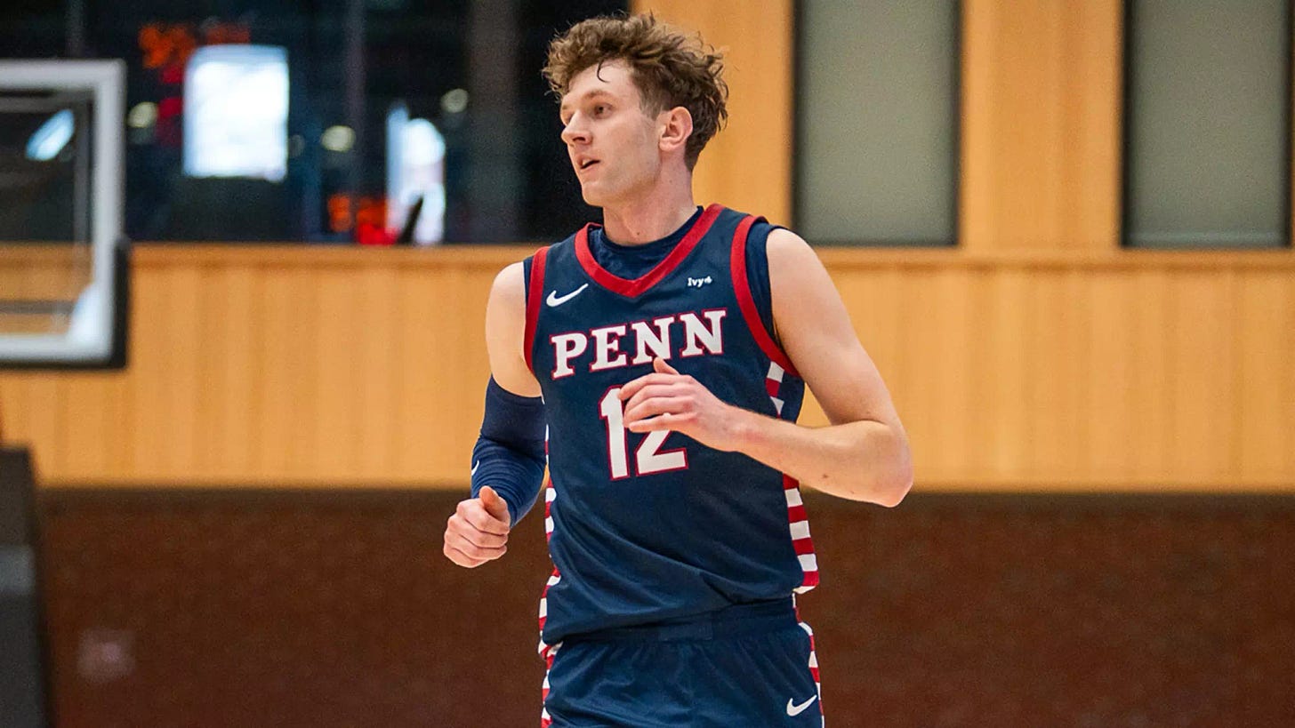Power Earns Second Big 5 Player of the Week Honor - University of  Pennsylvania Athletics