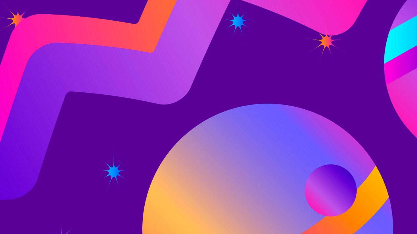 retrowave background