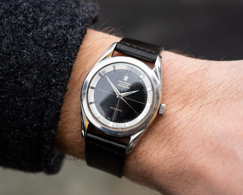 Universal Geneve Polerouter 20217-4 — Those Watch Guys
