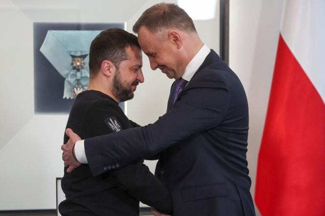 Zelensky arrives in Poland to thank key ally and meet Ukrainian refugees Zelensky arrives in Poland to thank key ally and meet Ukrainian refugees