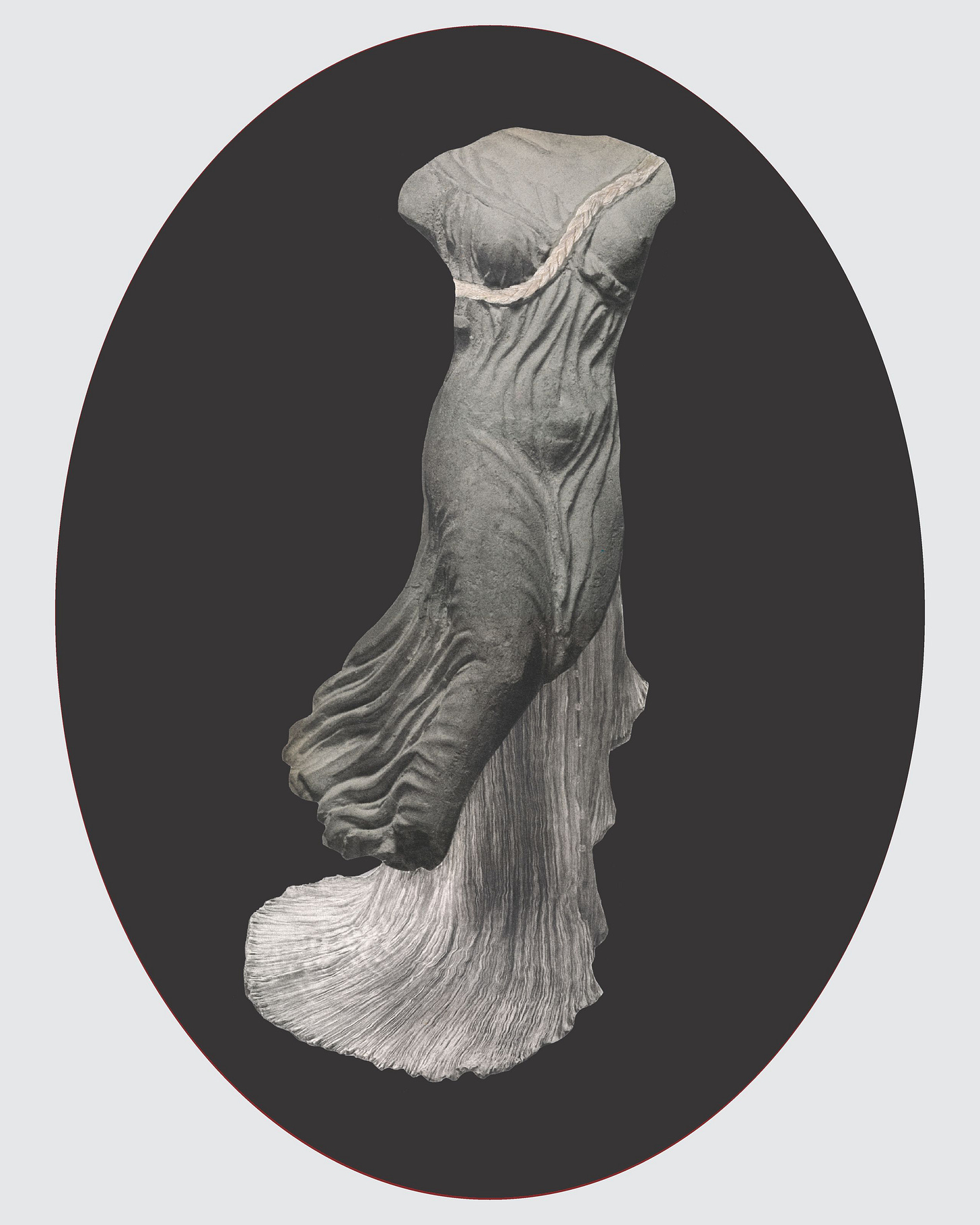 Collage “Delphos” gown Fortuny  Adèle Henriette Elisabeth Nigrin Fortuny and Mariano Fortuny y Madrazo 1920s. Gift of...