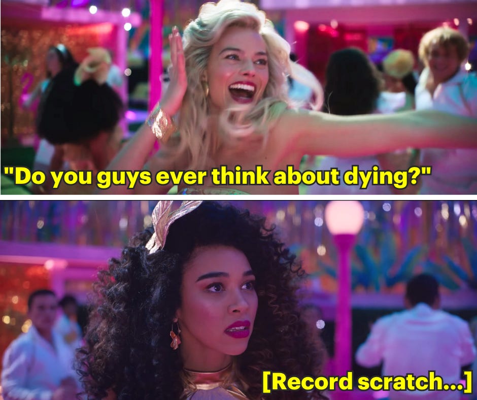 Advice on talking about death and dying from…Barbie?