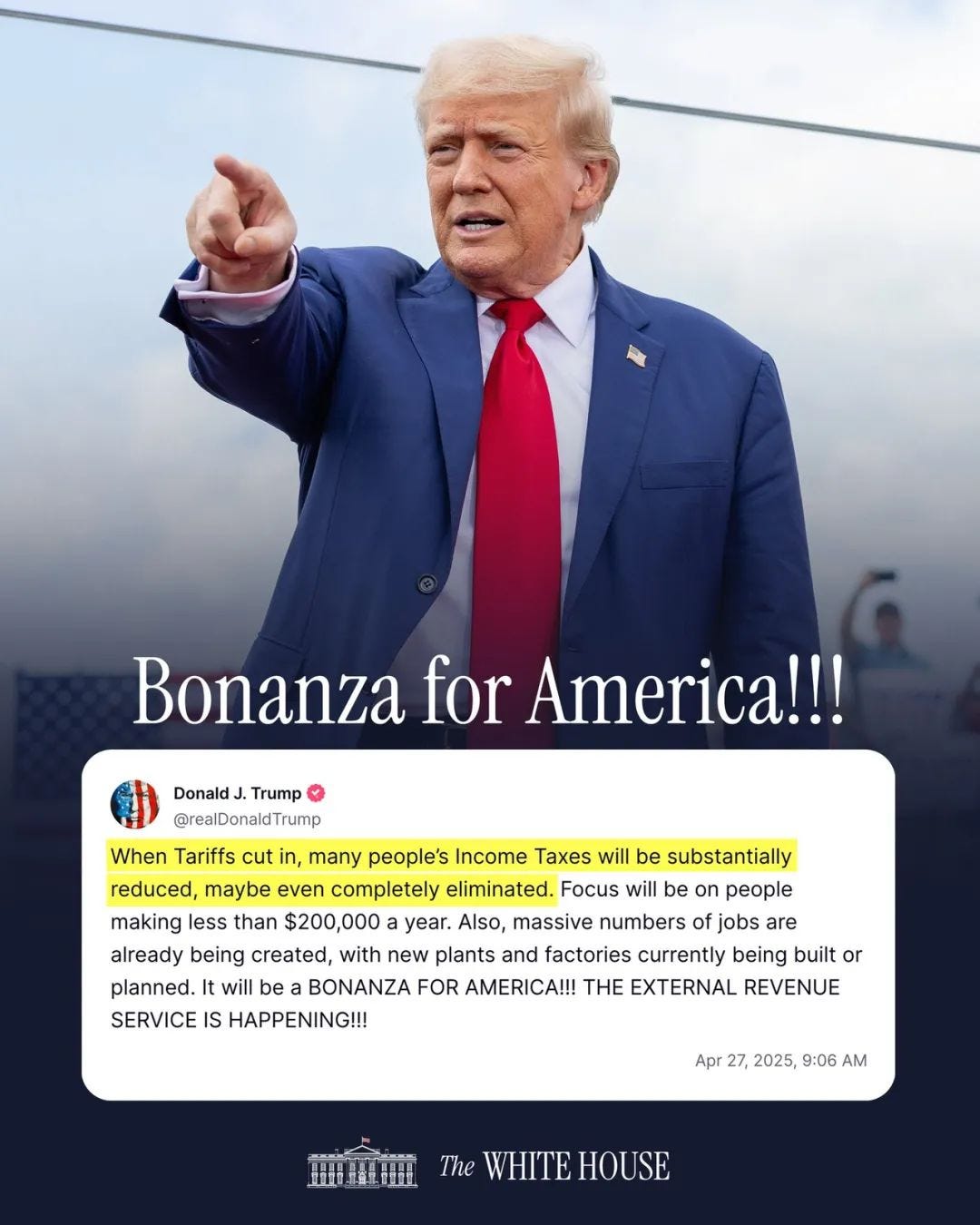 第2197期:川普说的bonanza是什么意思？ - Fuolao on Substack