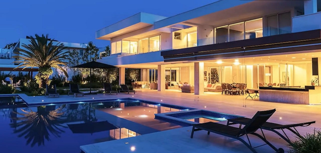 Casa de Daniel Vorcaro em Brasília Casa de Daniel Vorcaro em Brasília