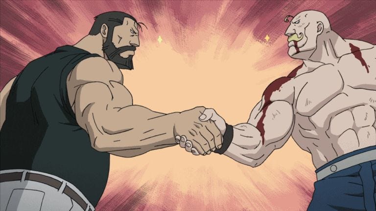 Manly Handshake Meme Generator