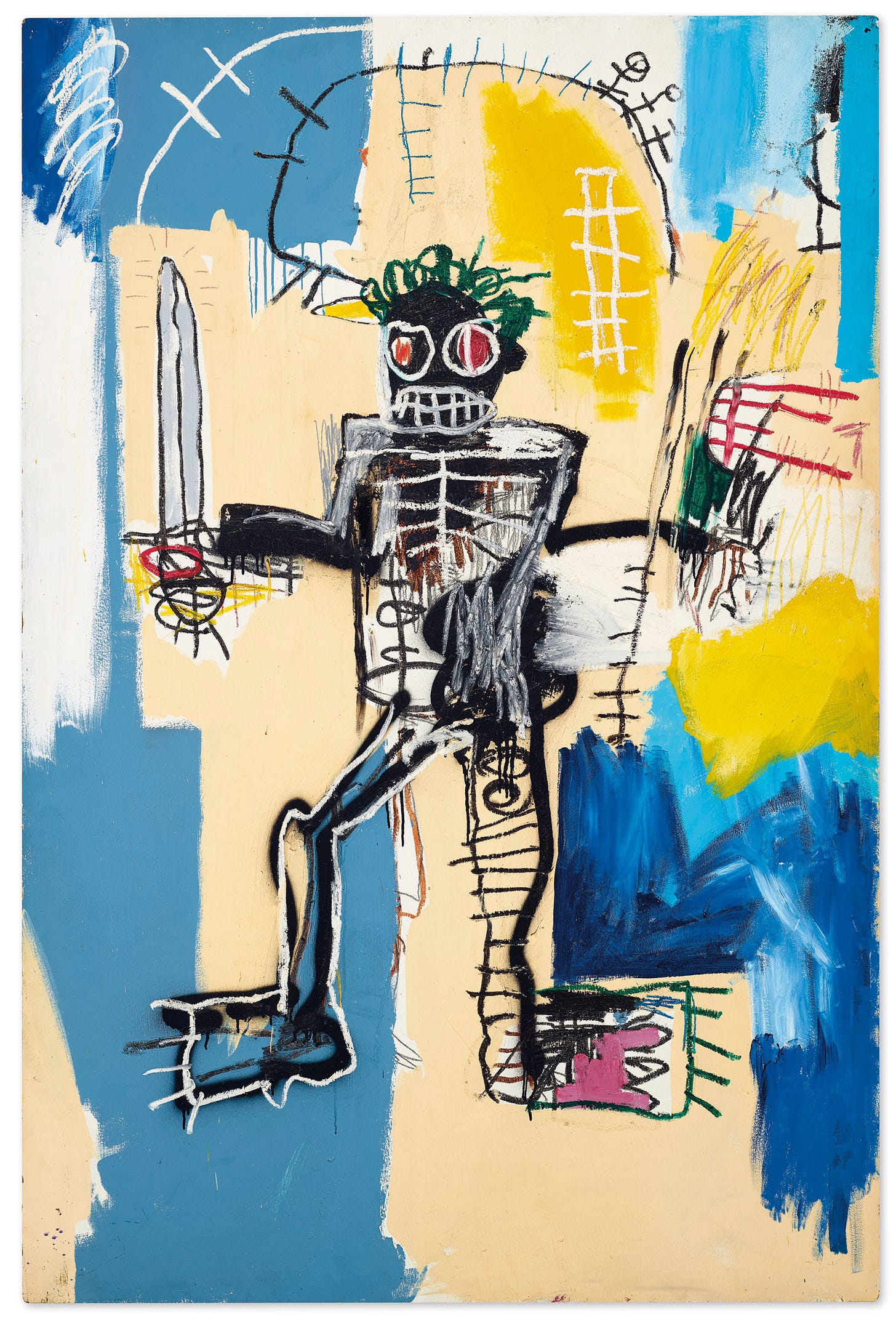 Basquiat's Warrior — the most valuable Western artwork ever offered in Asia  | Christie's