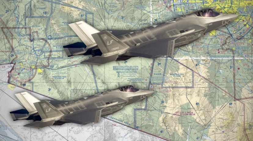 Article: "Pilots Are Seeing Some Very Strange Things In Arizona's Military Training Ranges"