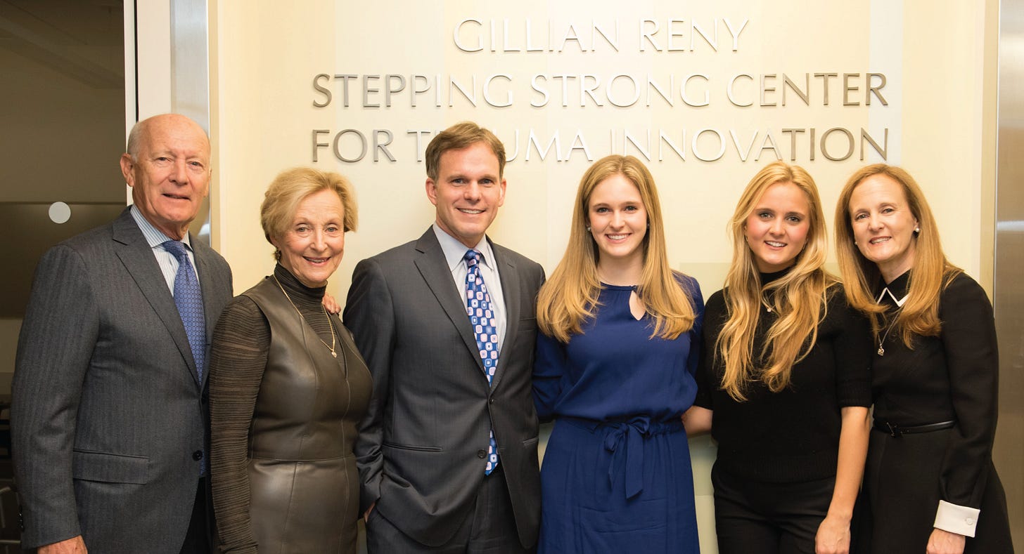 Reny and Epstein Families Inspire Innovation in Trauma Care